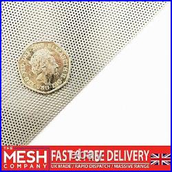 0.75mm Hole x 1.5mm Pitch x 0.6mm Thick Stainless Steel Perforated Mesh Sheet