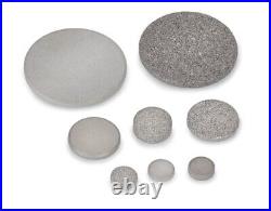 100 pcs New MOTT 1000 Series 316L Stainless Steel porous metal Disc Thick. 062