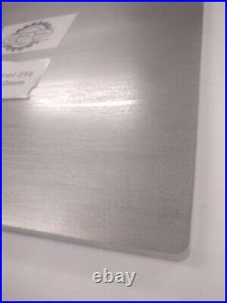 10MM Thick Stainless Steel 316 HR 300 x 300mm Mill Finish. Sheet/plate/ Square