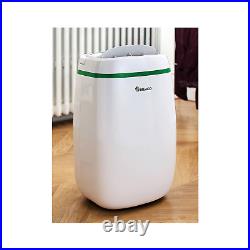 12L Low energy dehumidifier for 3 bed homes, digi humidistat electriQ