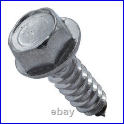 #14 Hex Head Sheet Metal Screws Stainless Steel 18-8