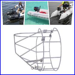 15 HP Outboard Motor Metal Cover Stainless Steel Boat Propeller Protective Cover