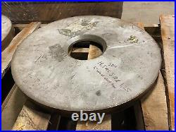 19.5 OD x 5 ID x 1.25 Long Type 304 Stainless Steel Tube Plate