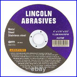 200 Pack 4 x 1/16 x 5/8 Cut off Wheels Stainless Steel Metal Cutting Discs