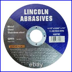 200 Pc 4-1/2 x. 040 x 7/8 Cut off Wheels Stainless Steel Metal Cutting Discs