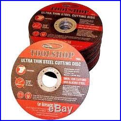 20 x 115mm 4.5 ULTRA THIN 1mm METAL CUTTING BLADE DISC 1/2 STEEL & STAINLESS