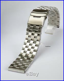 20mm SUPER Engineer Type II Stainless Steel Straight End Metal Watch Bracelet