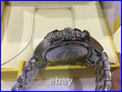 24261 Invicta Men's 52mm Excursion Quartz Chronograph Black Dial Bracelet Watch