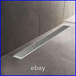 300mm to 2000mm Stainless Steel Wetroom Shower Drain Channel Trap Gully (#13)