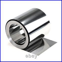 304 Stainless Steel Band Foil Sheet Metal Plate Strip Panel Thick 0.01mm 2mm