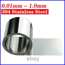 304 Stainless Steel Foil Sheet Fine Plate Strip Steel 0.01 -1mm Metal Strip Roll