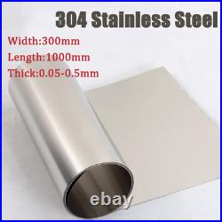 304 Stainless Steel Metal Sheet Plate Strip Sheet Metal Foil 300mm1000mm