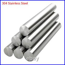 304 Stainless Steel Round Bar Rods Solid Metal Rod Diameter 3-45mm Length 500mm