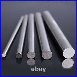 304 Stainless Steel Round Bar Rods Solid Metal Rod Diameter 3-45mm Length 500mm