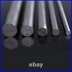 304 Stainless Steel Round Bar Rods Solid Metal Rod Diameter 3-45mm Length 500mm