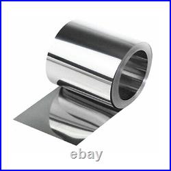 304 Stainless Steel Thin Plate Band Thick 0.01mm1mm Metal Strip Roll Foil Sheet