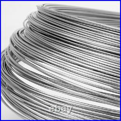 304 Stainless Steel Wire 0.1mm-3mm Single Strand Soft And Hard Rustproof Durable