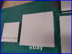 316 Stainless Steel Plate Sheet Square 12mm Thick Marine Grade 100 300mm Square