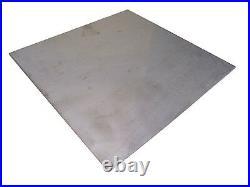 321 Weldable Stainless Steel Sheet. 105 Thick x 12 Wide x 12 Length, 1 Unit