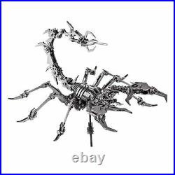 3D Stainless Steel Detachable Scorpion King Puzzle For Home Decoration Ornaments