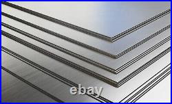 3MM Thick Stainless Steel 316 Brushed DP1 Satin finish. Sheet/plate Marine grade