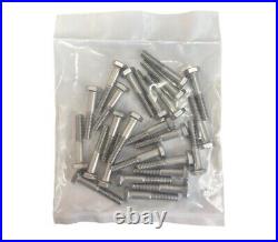 3,765 piece Stainless Steel 18-8 Nut Bolt & Washer Assortment w Metal Bolt Bin