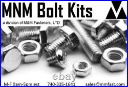 3,765 piece Stainless Steel 18-8 Nut Bolt & Washer Assortment w Metal Bolt Bin