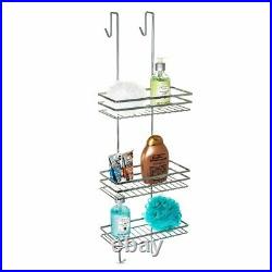 3 Tier Shower Caddy Bathroom Storage Rack Shelf Organiser Basket Cubicle Tidy