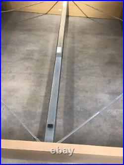 3 x IKEA Bed Mid-beam Central Support Galvanised Adjustable Length Max 203cm New
