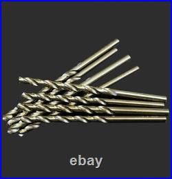 3mm 10mm HSS Co Cobalt Twist Drill Bits Extra Long Metal Stainless Steel Wood