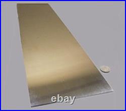440A Stainless Steel Sheet. 015 Thick x 6.0 Wide x 24.0 Length, 1 Unit