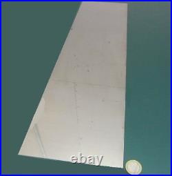 440A Stainless Steel Sheet. 020 Thick x 6.0 Wide x 24.0 Length, 1 pc