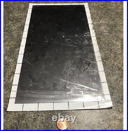 440A Stainless Steel Sheet. 039 Thick x 6.0 Wide x 12.0 Length, 1 Unit