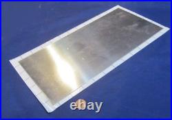 440A Stainless Steel Sheet. 039 Thick x 6.0 Wide x 12.0 Length, 1 Unit