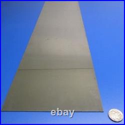 440A Stainless Steel Sheet. 039 Thick x 6.0 Wide x 24.0 Length, 1 Unit