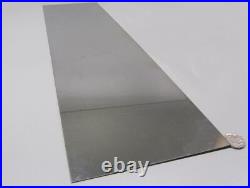 440A Stainless Steel Sheet. 047 Thick x 6.0 Wide x 24.0 Length, 1 Unit