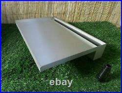 500mm Stainless Steel Waterfall WATER BLADE Cascade 300mm Spout BACK INLET