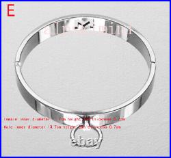 5 Styles Male Female Metal Stainless Steel Collar Neck Round Ring Choker Cuffs