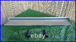 900mm Stainless Steel Waterfall WATER BLADE Cascade Koi Fish Pond BACK INLET