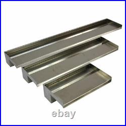 90cm Dual Entry Stainless Steel Water Blade Water Feature Sheet Water Effect