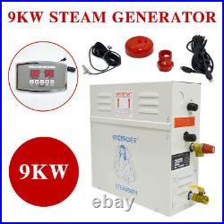 9KW 220V Steam Generator Sauna Room Bath Home SPA Shower & ST-135M Controller