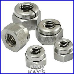 Aerotight All Metal Self Locking Nuts A2 Stainless Steel Metric Sizes M3 To M20