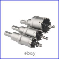 Alloy Hole Saw Drill Bit 12-120mm Bi Metal Cutter Bits For Stainless Steel Iron