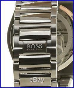 BRAND NEW Hugo Boss Supernova Chronograph Gun Metal Mens Watch HB 1513361