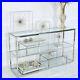 Bailey_Stainless_Steel_3_Tier_Multi_Shelf_Clear_Glass_Console_Hall_Display_Table_01_gfj