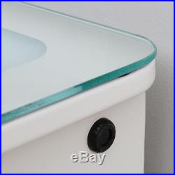 Bluetooth Bathroom Mirror Cabinet Cupboard with LED Light/Shaver/Sensor/Demister