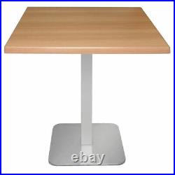 Bolero Square Stainless Steel Table Base Dining Furniture Cafe Bar Pre-Drilled