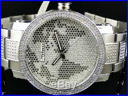 Brand New Mens Jojino/joe Rodeo Aqua Master Metal Band 25 Diamond Watch Mj-1032