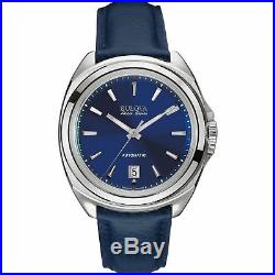 Bulova 63B185 Men's Telc Accu-Swiss Blue Automatic Watch