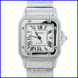 Cartier Santos Galbee 2319 Stainless Steel Automatic Men's Watch 29mm